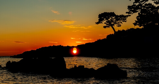 夕日スポット